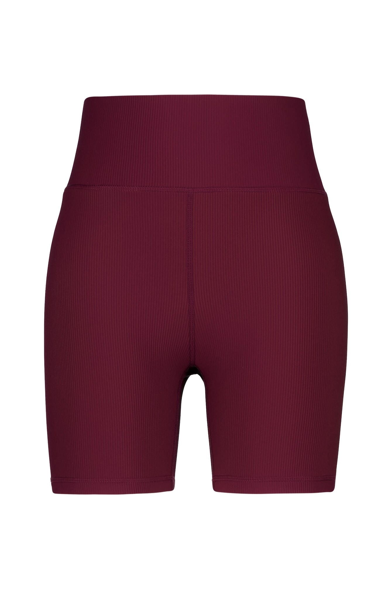 Funktionsshorts gerippt