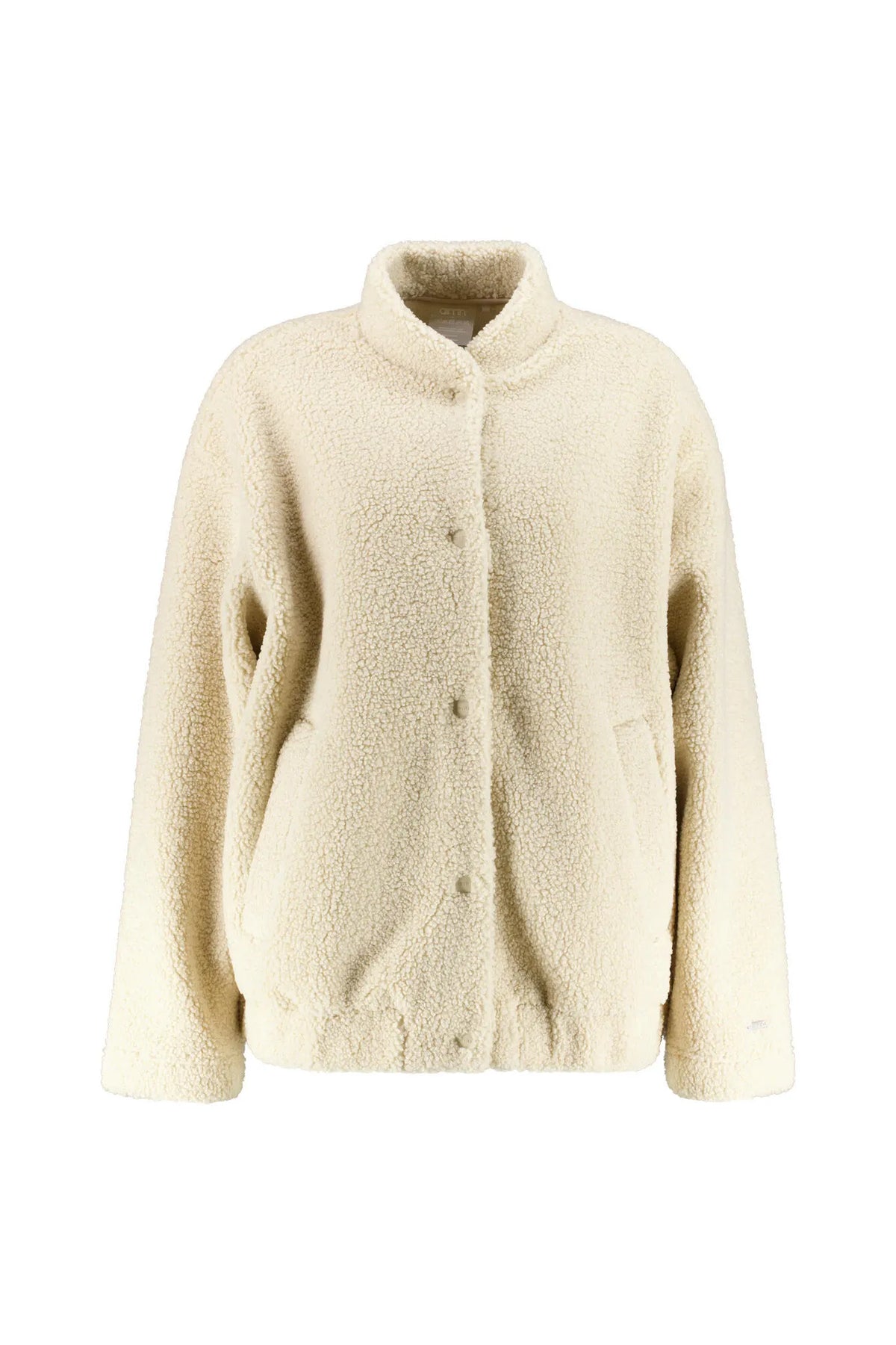 Teddy-Jacke mit Stehkragen