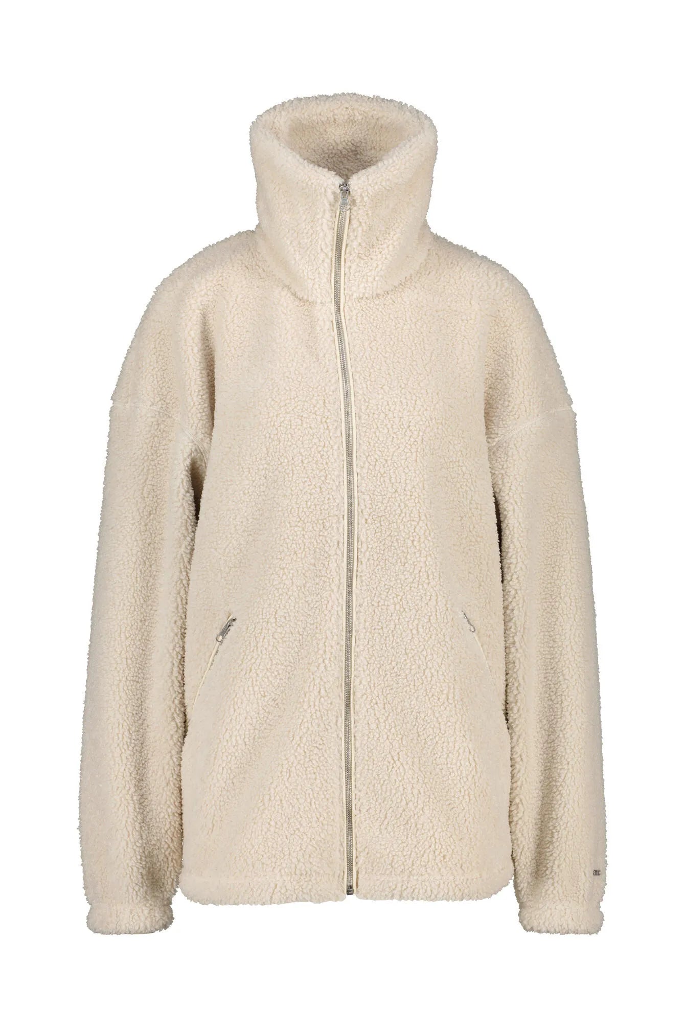 Fleecejacke in Tedd-Optik