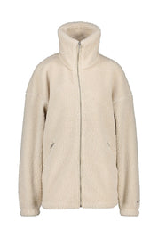 Fleecejacke in Tedd-Optik