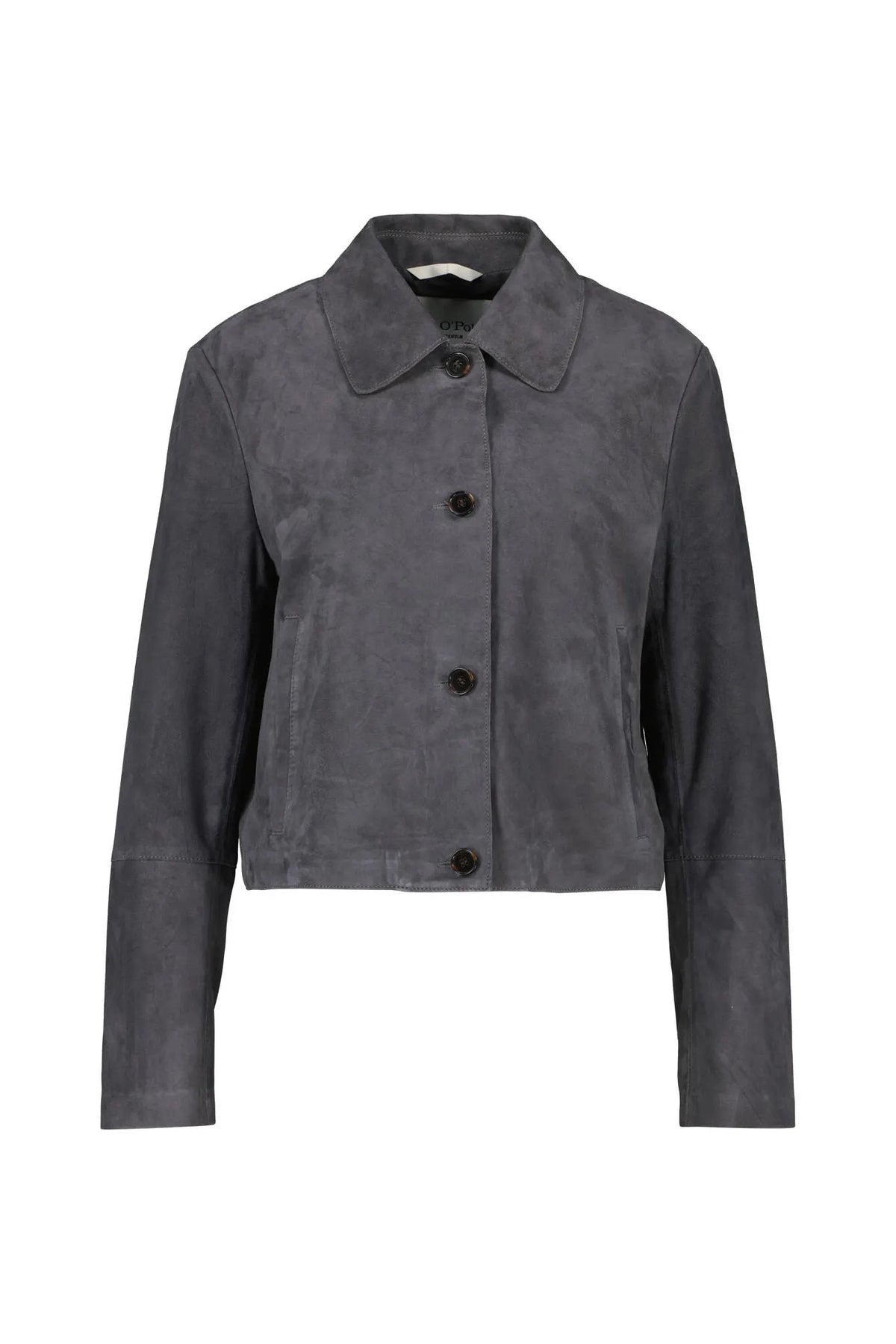 Overshirt aus Leder