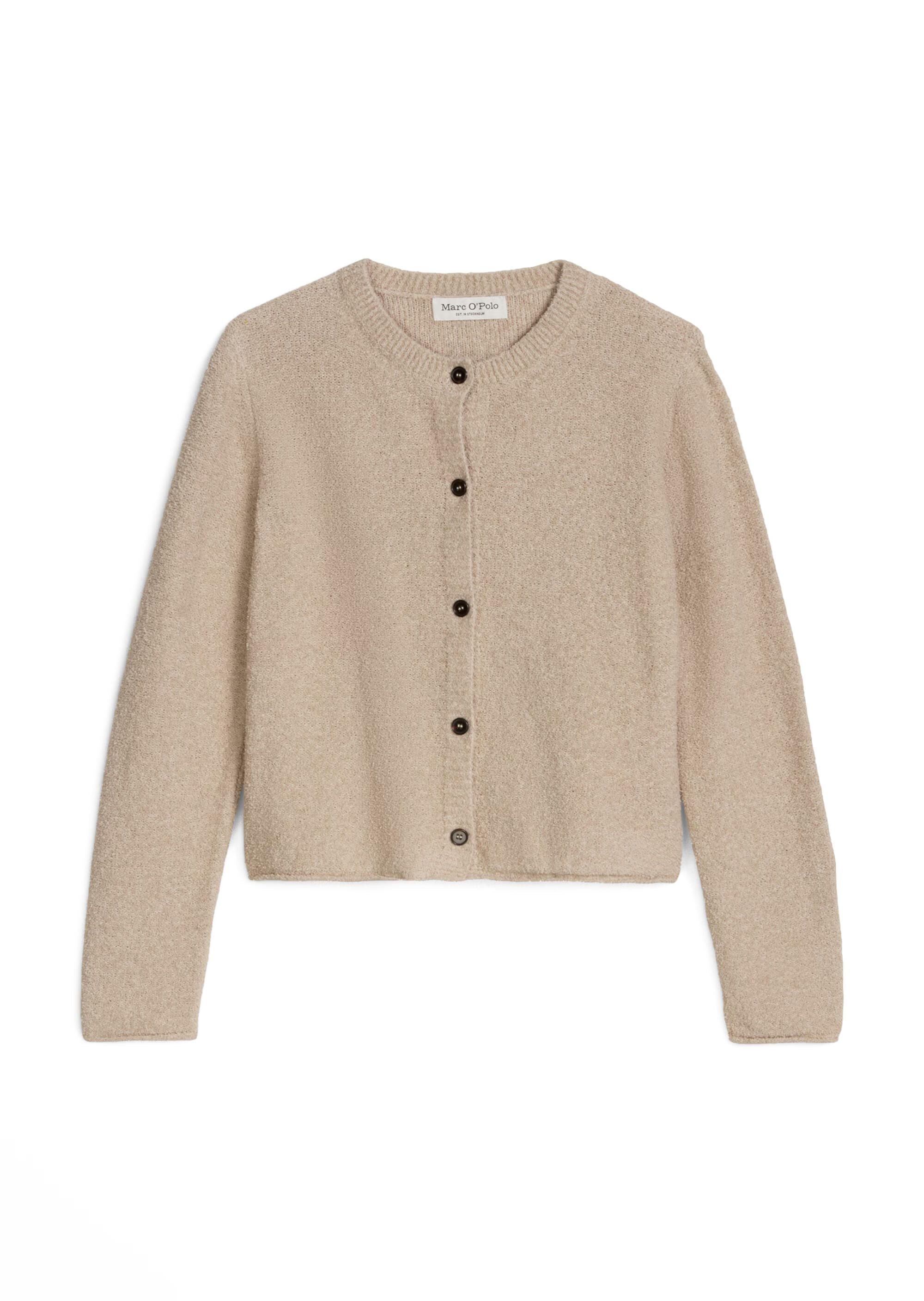 Strickcardigan aus Baumwollmix