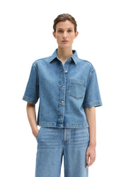 Jeansbluse Relaxed Fit