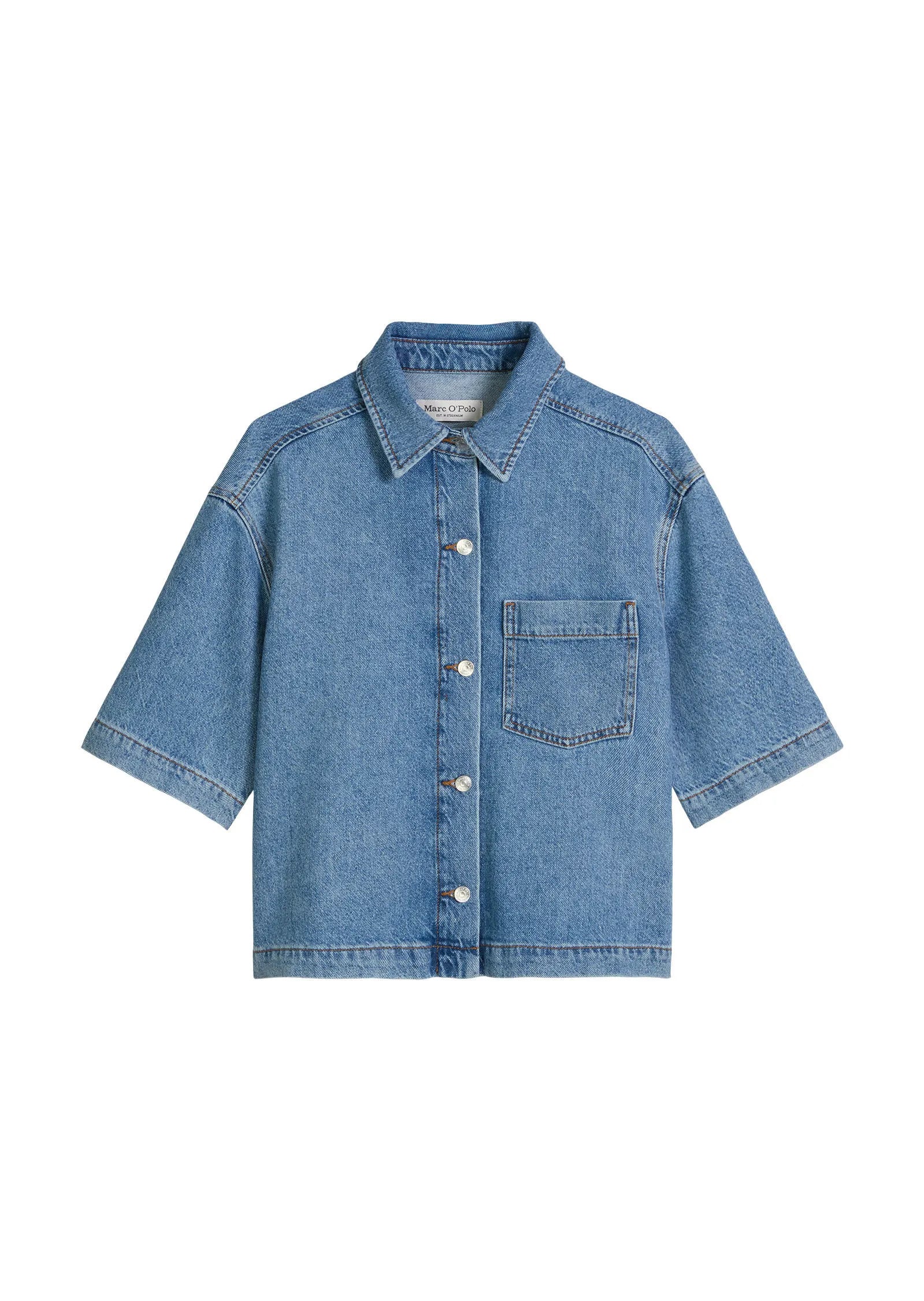 Jeansbluse Relaxed Fit