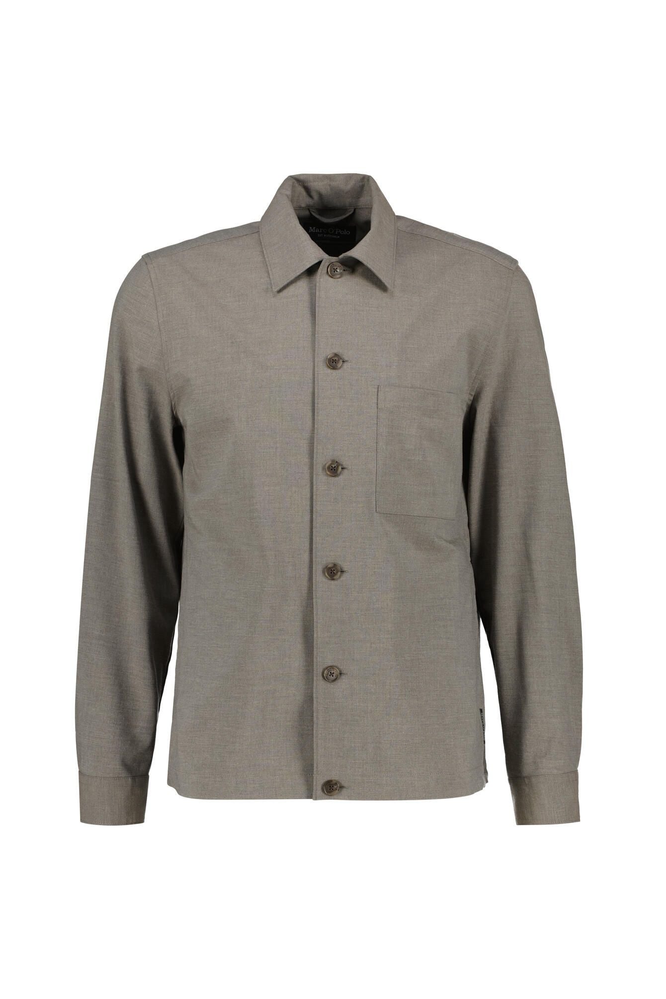 Overshirt aus Wollmix