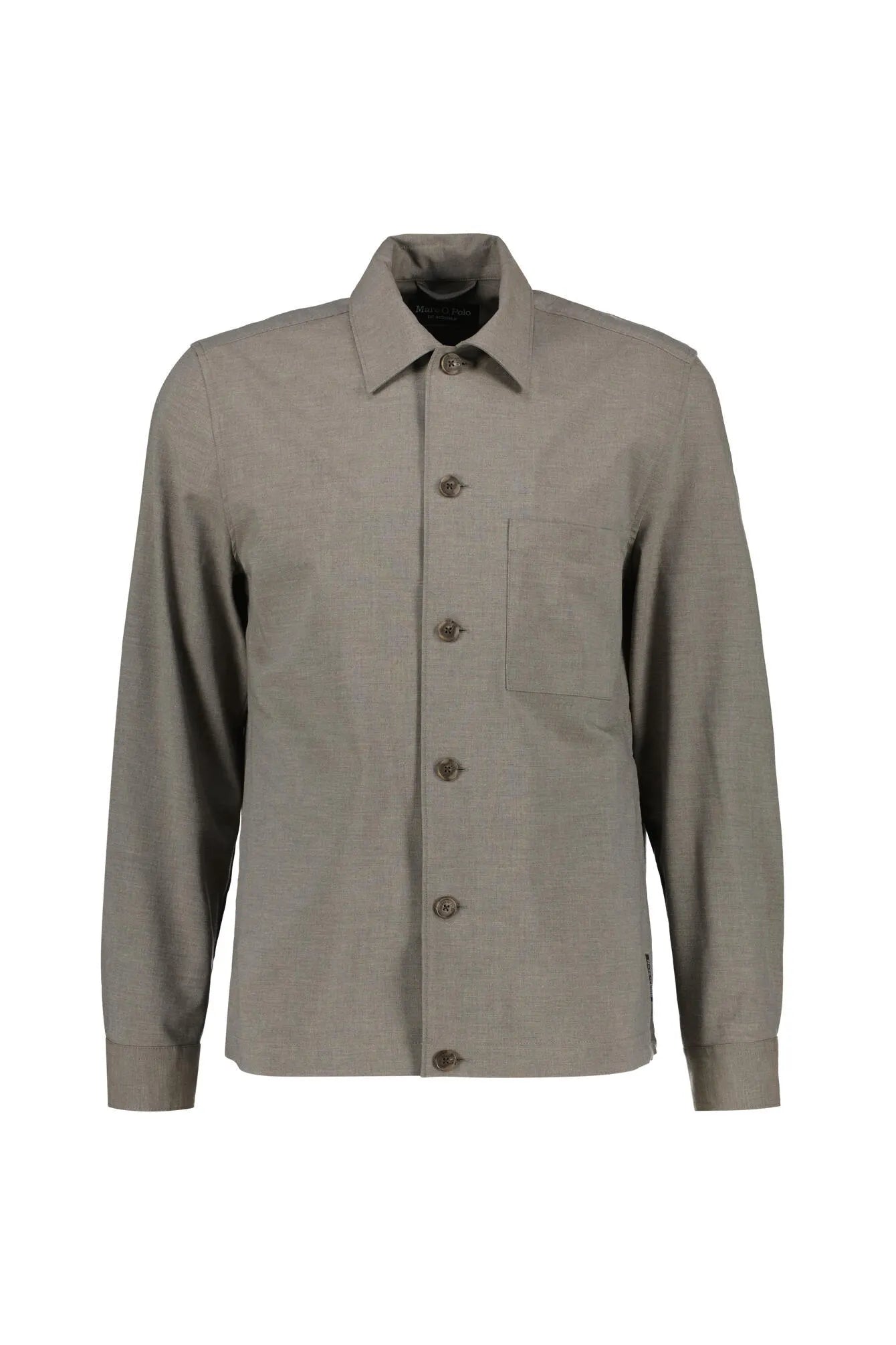 Overshirt aus Wollmix