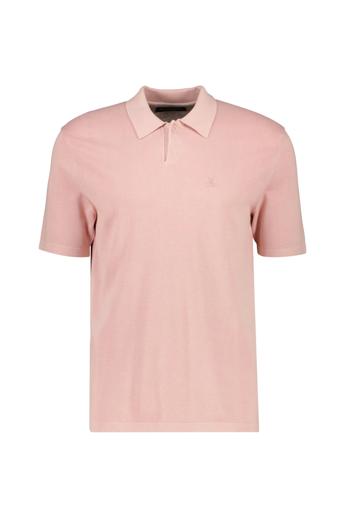 Poloshirt aus Waffelstrick
