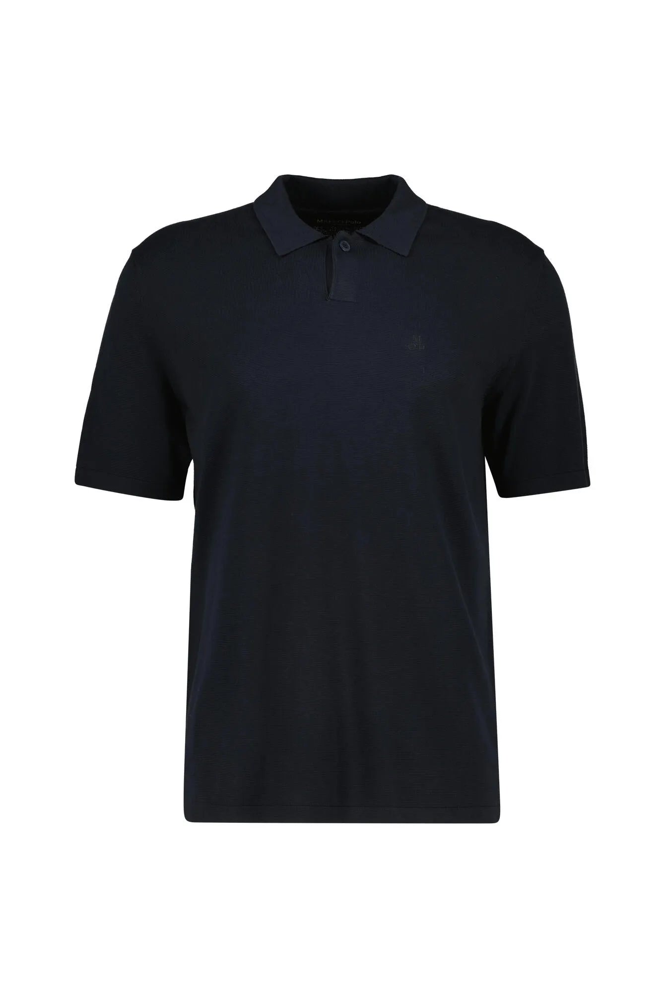 Poloshirt aus Waffelstrick