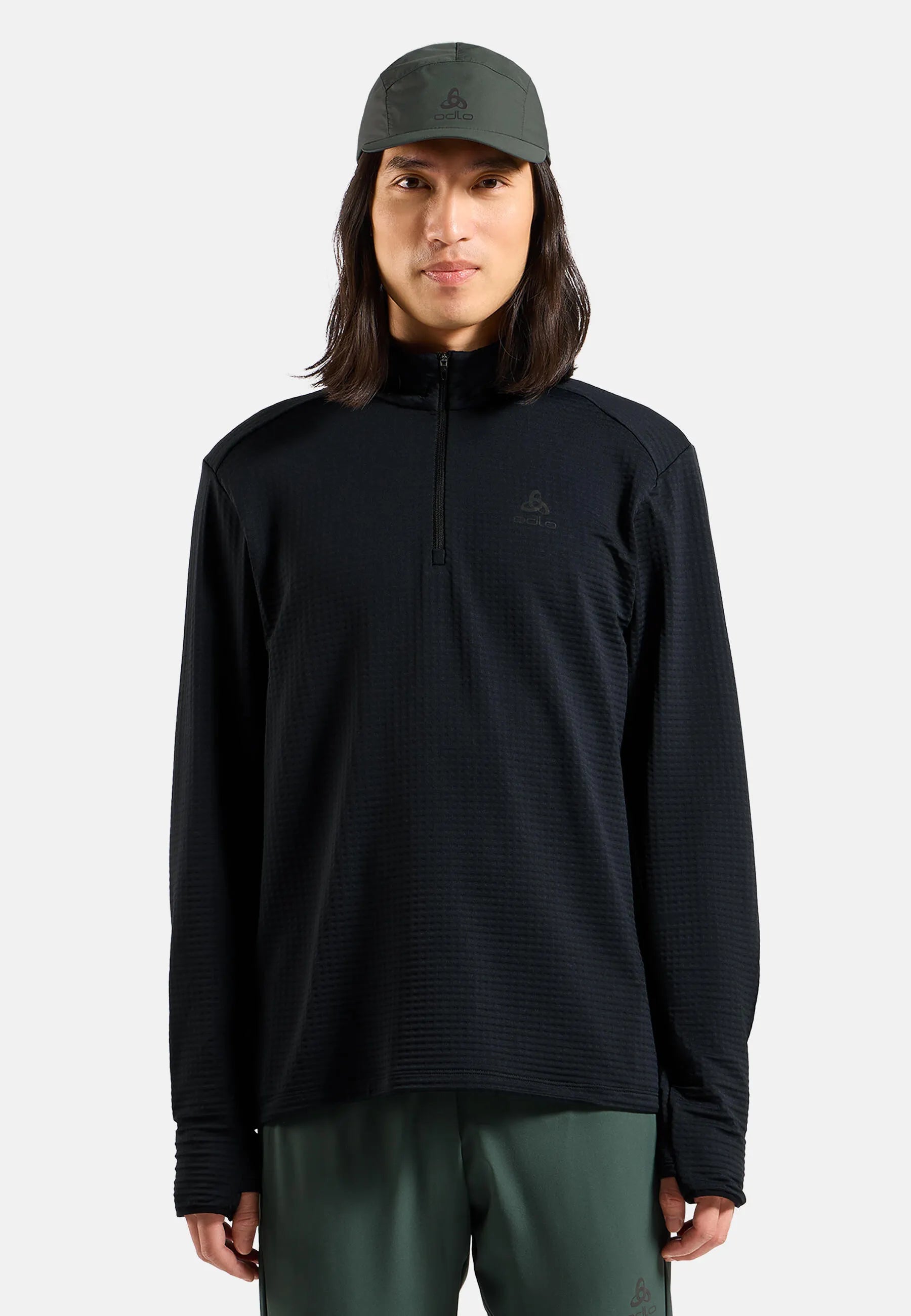 Midlayer mit Stehkragen