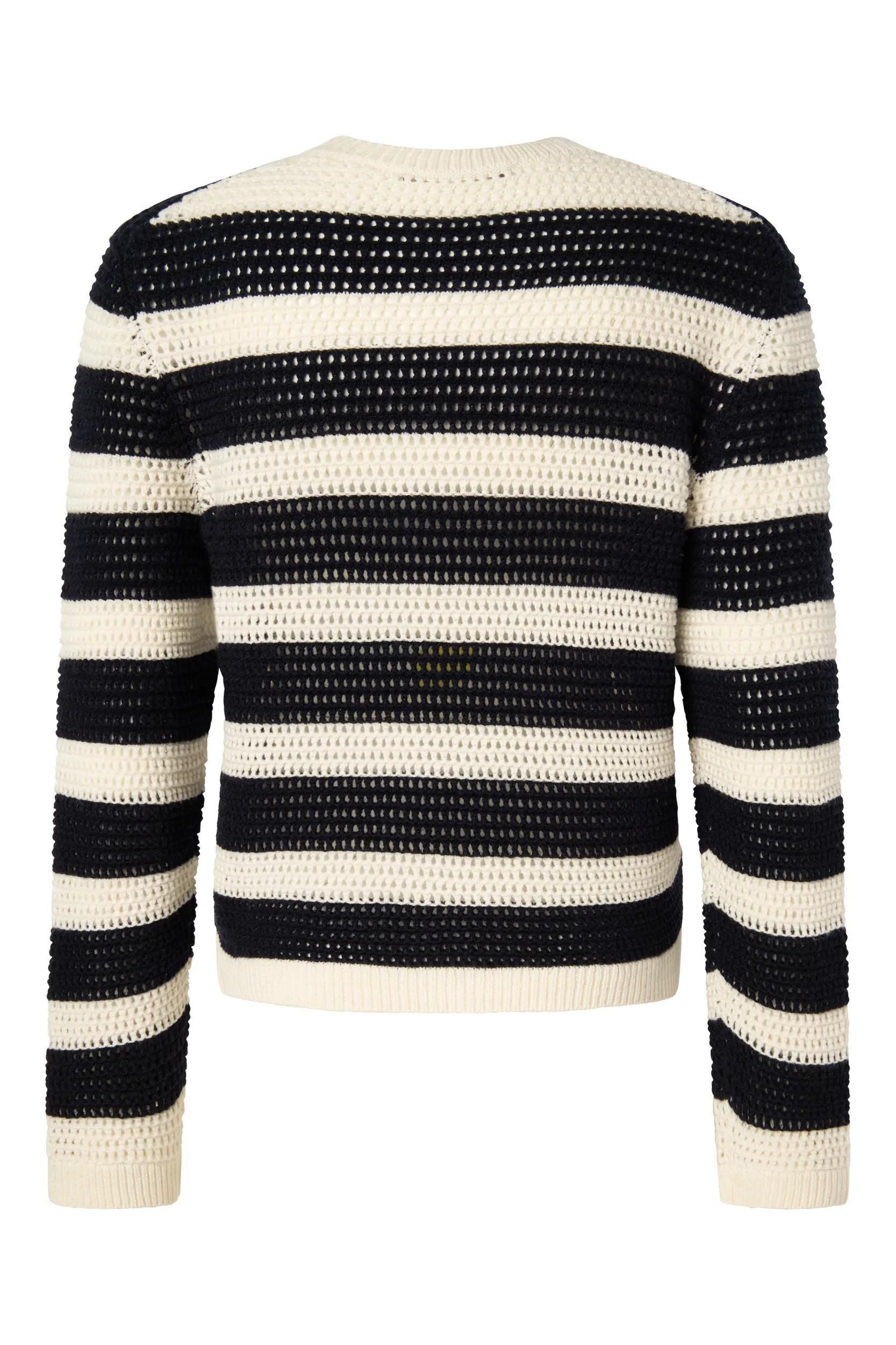 Strickpullover aus Schurwollmix