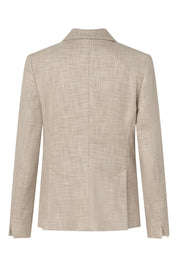 Blazer kariert aus Baumwollmix