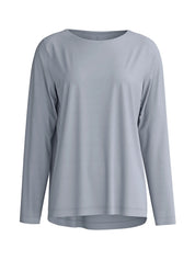 Langarmshirt aus Lyocellmix