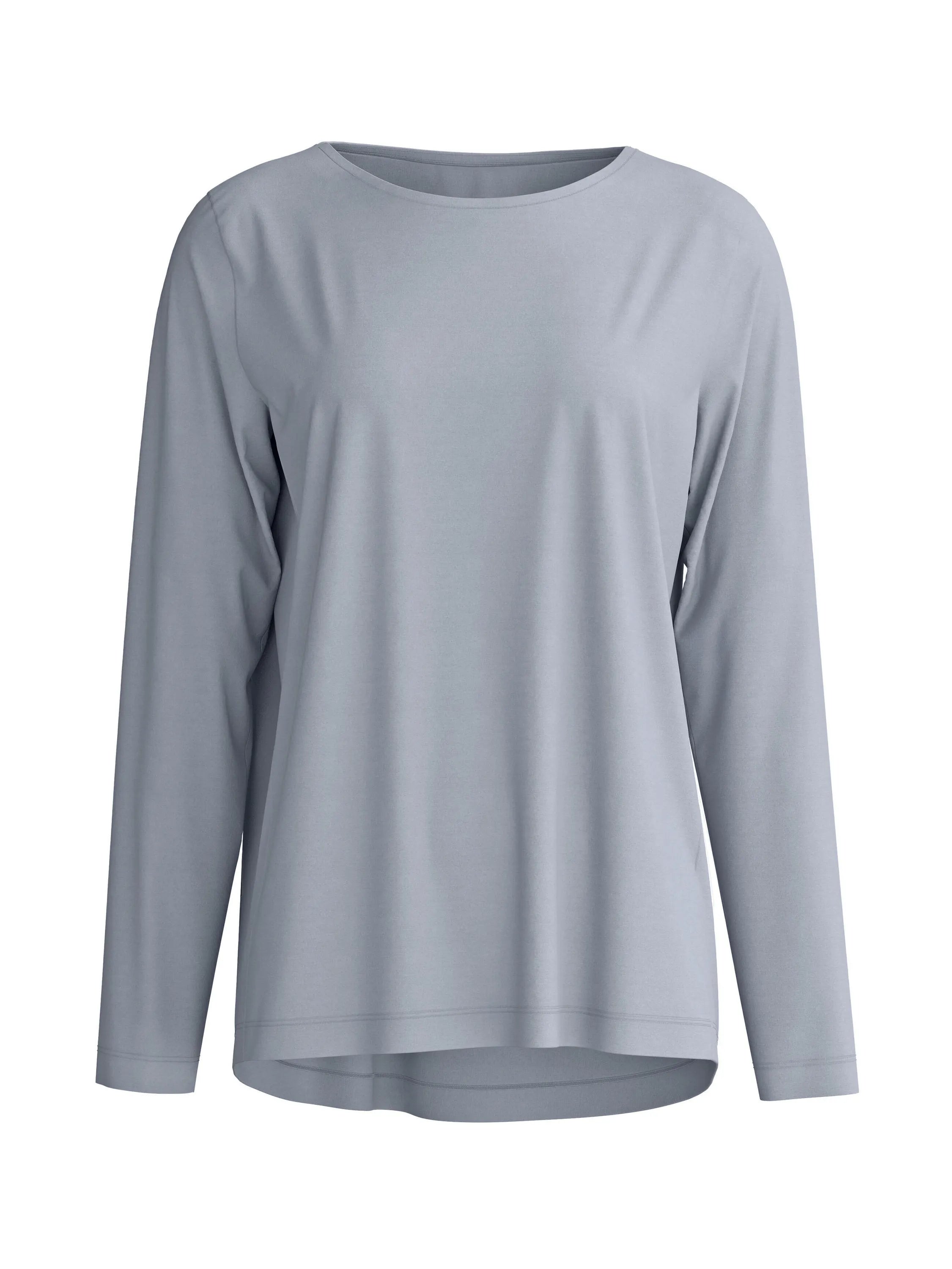 Langarmshirt aus Lyocellmix