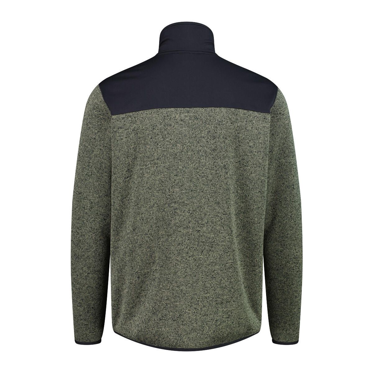 Fleecejacke mit Stehkragen