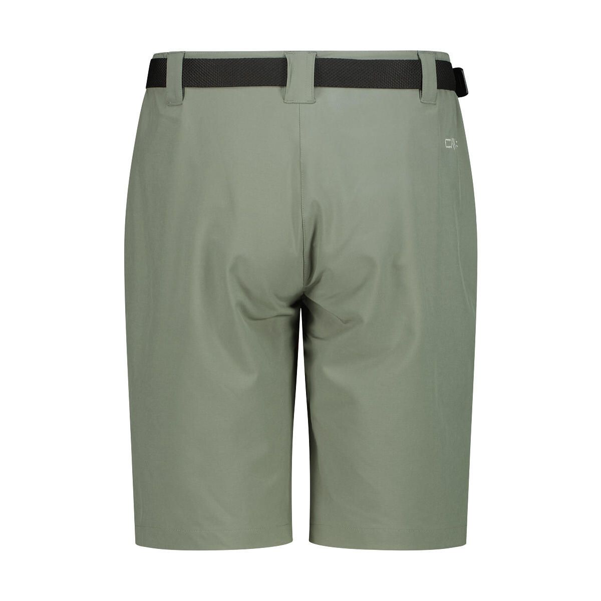 Bermuda Shorts mit Gürtel