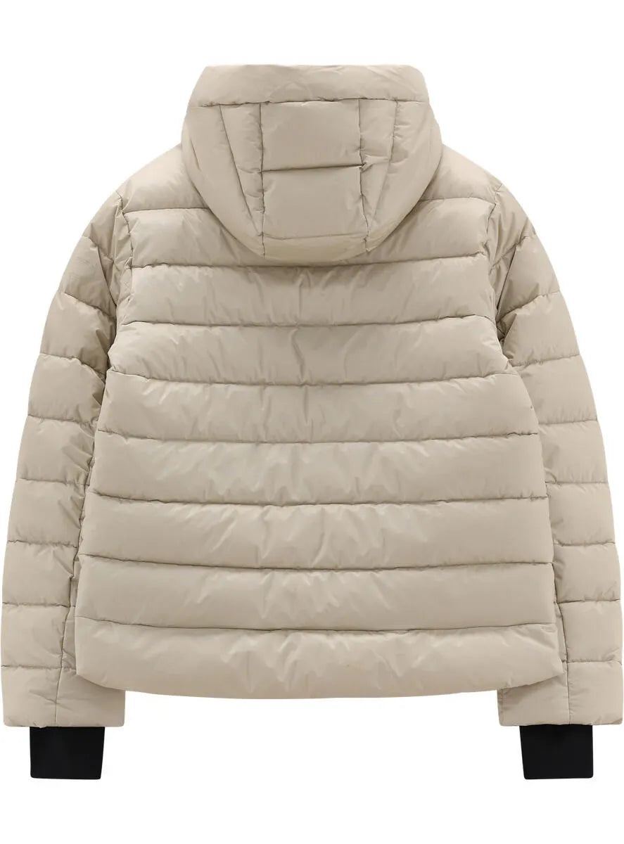 Steppjacke mit Kapuze