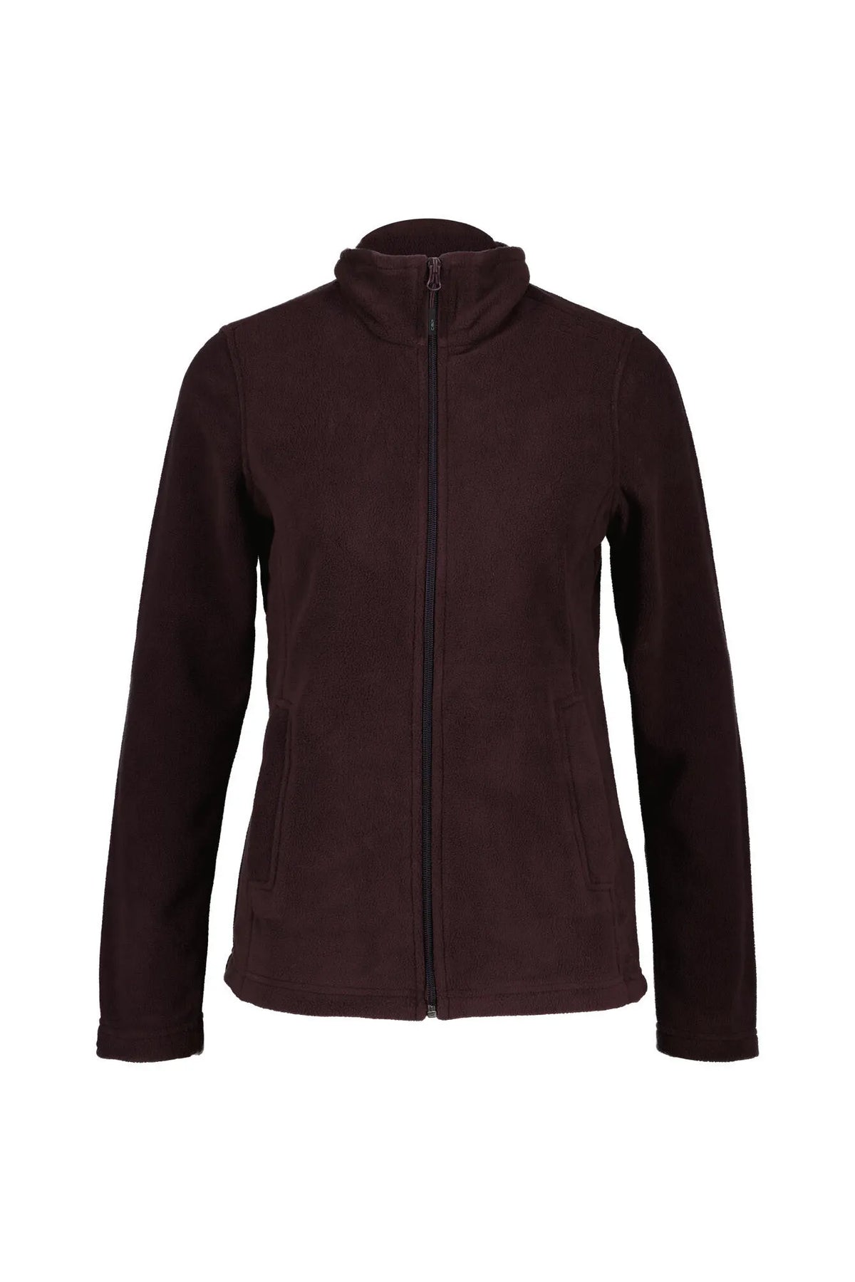 Fleecejacke mit Stehkragen