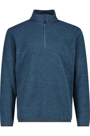 Fleecepullover mit Stehkragen