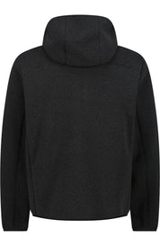 Fleecejacke mit Kapuze