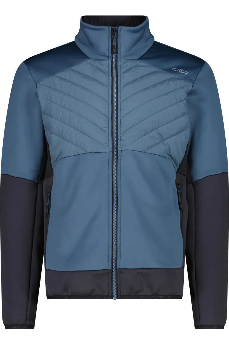 Hybridjacke mit Stehkragen