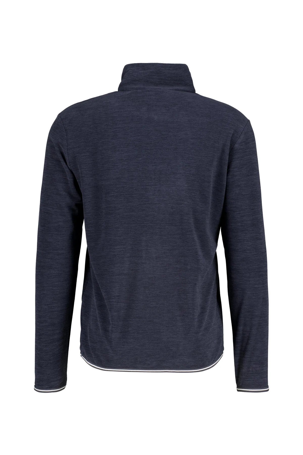 Fleecepullover mit Stehkragen