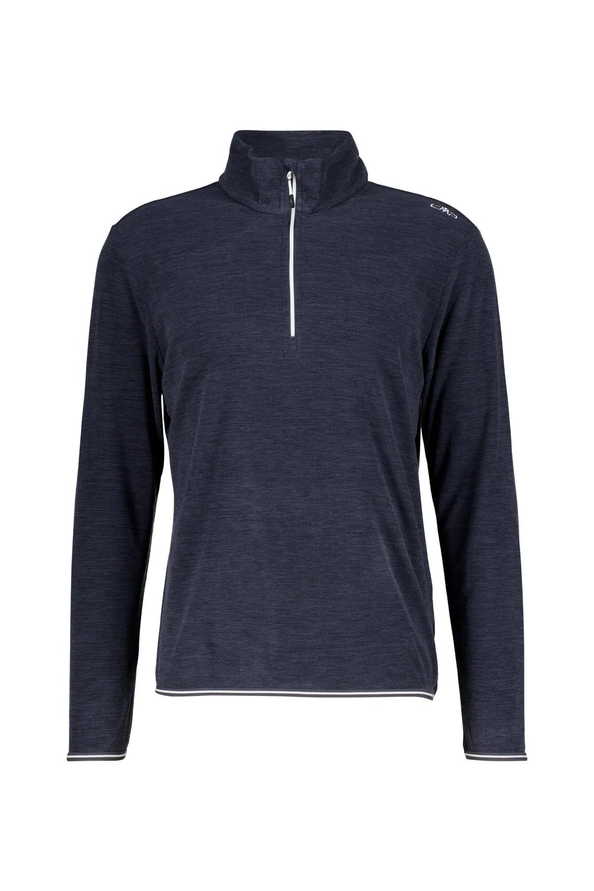 Fleecepullover mit Stehkragen