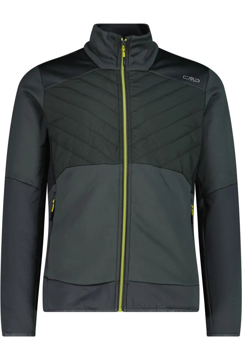 Hybridjacke mit Stehkragen