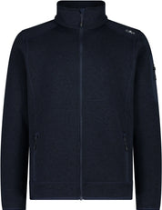 Fleecejacke mit Stehkragen