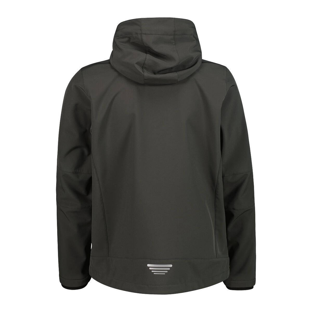 Softshelljacke mit Kapuze