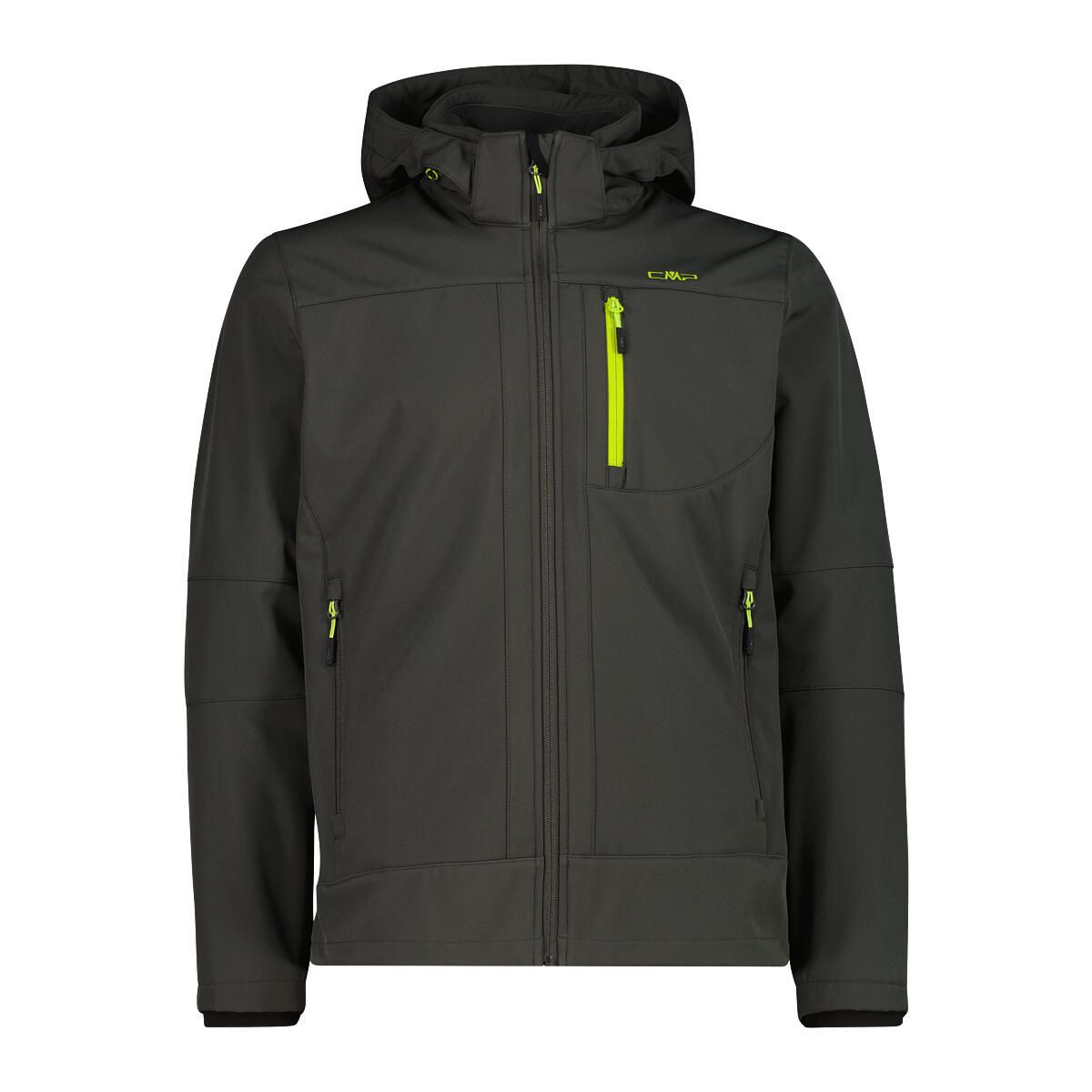 Softshelljacke mit Kapuze