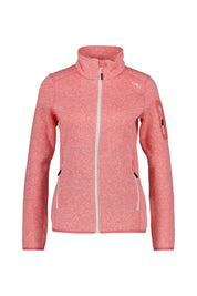 Fleecejacke mit Stehkragen