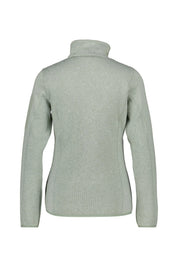 Fleecejacke mit Stehkragen