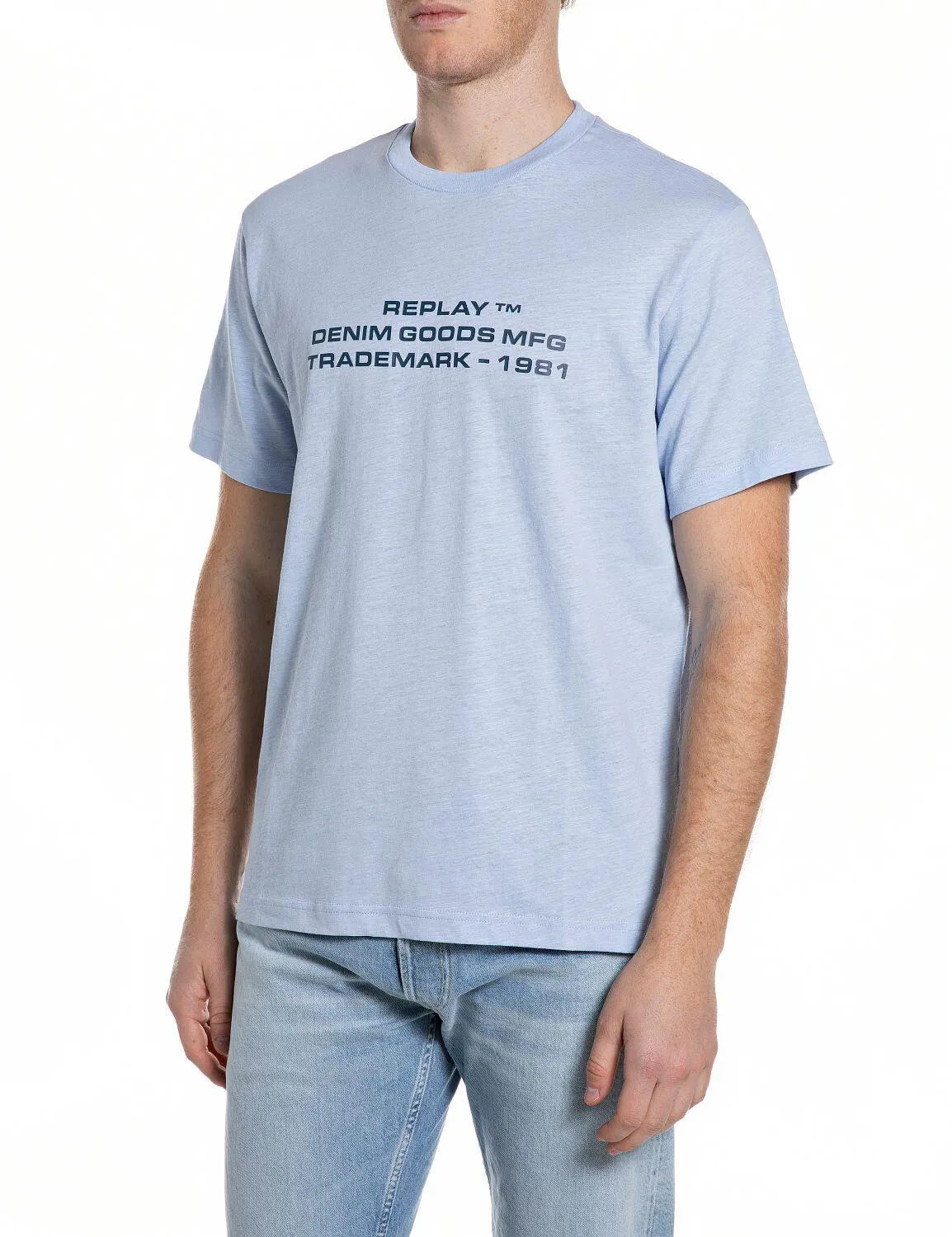 T-Shirt aus Baumwollmix
