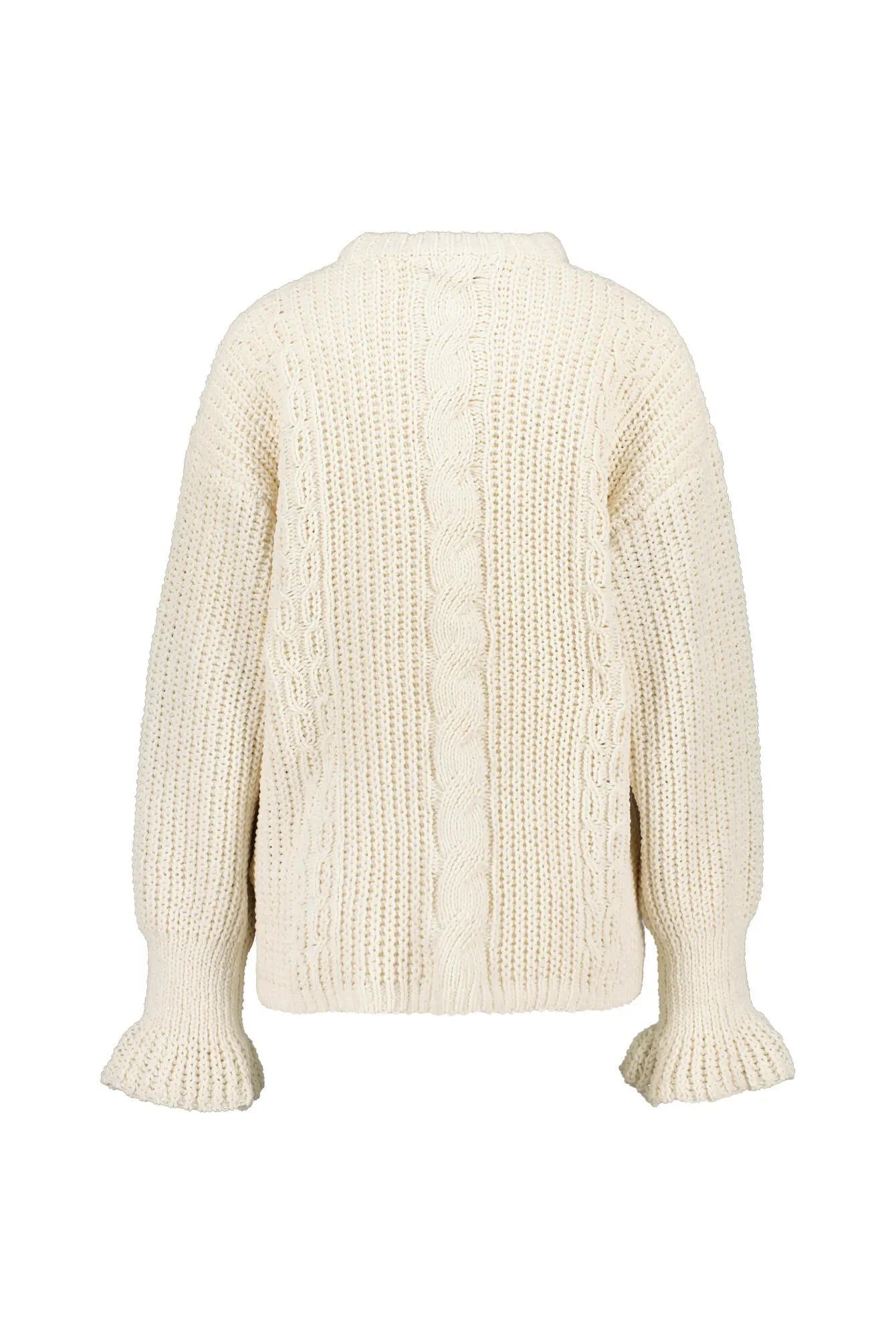 Strickpullover mit Rundhalsausschnitt