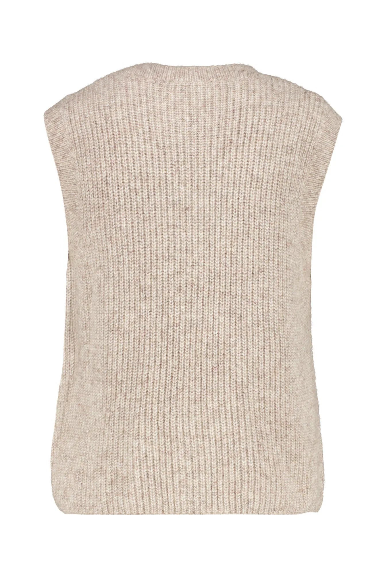 Strickpullunder meliert