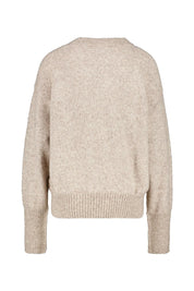 Strickpullover mit Rundhalsausschnitt