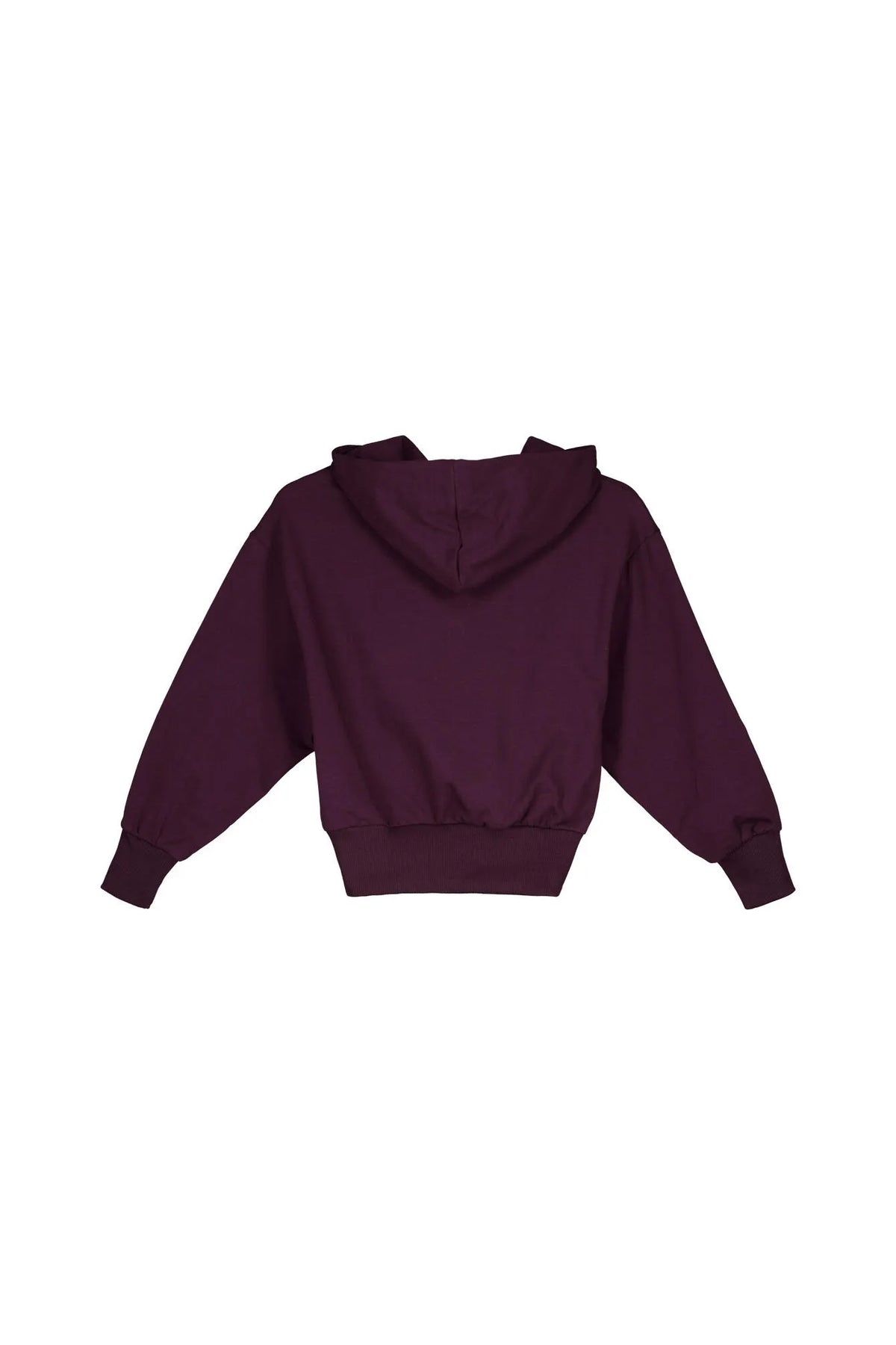 Sweatshirt aus Baumwollmix mit Kapuze