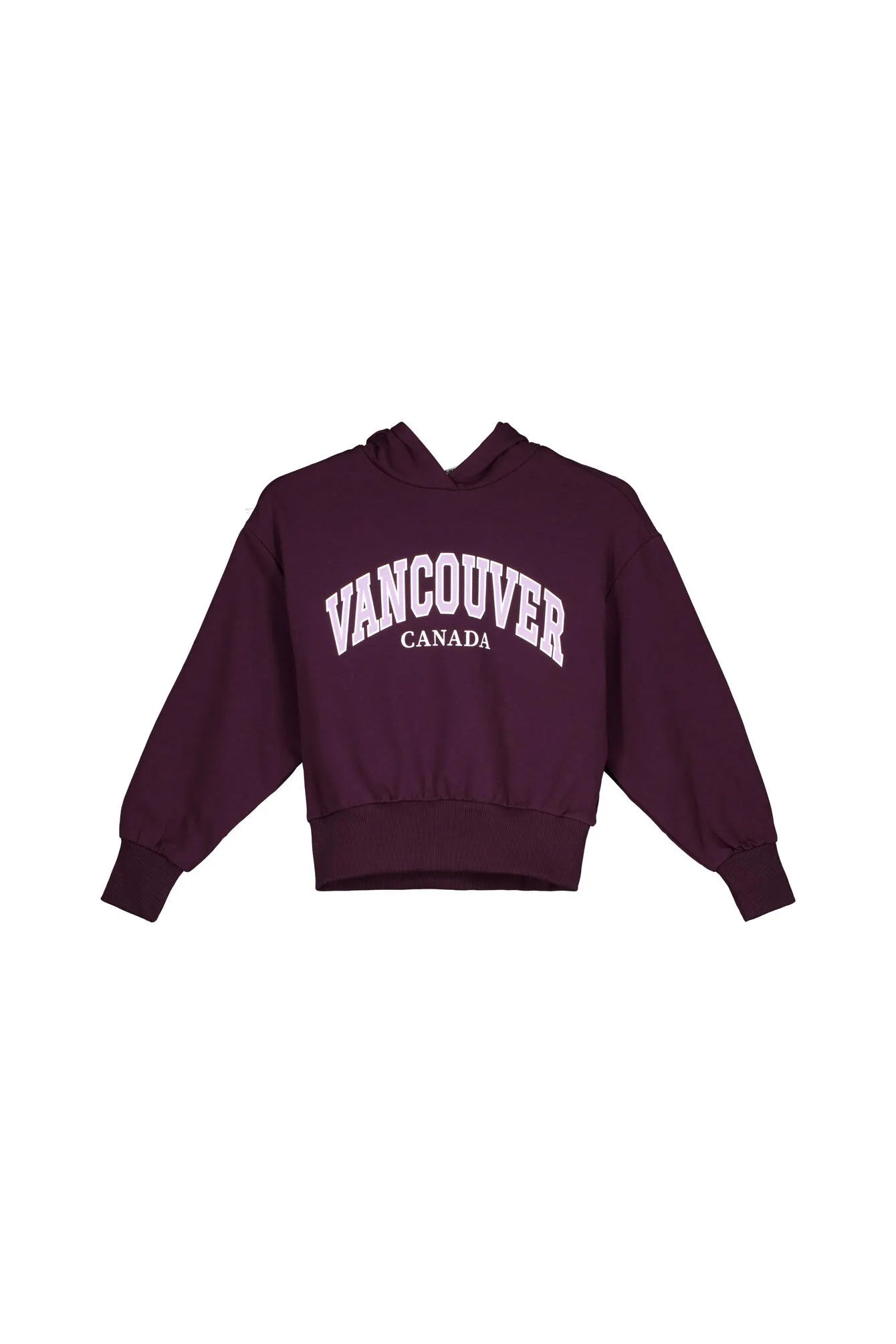 Sweatshirt aus Baumwollmix mit Kapuze