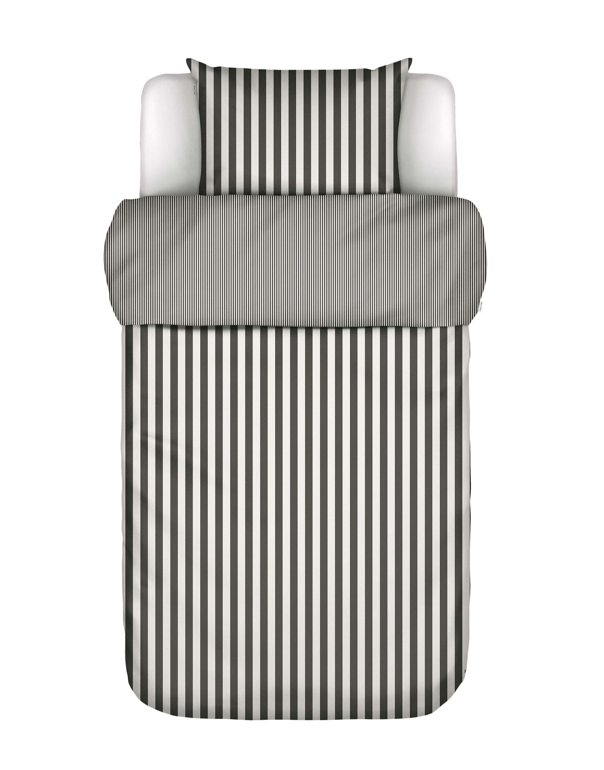 Bettwäsche Classic Stripe aus Baumsollsatin