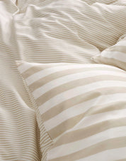 Bettwäsche Classis Stripe aus Baumwollsatin