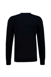 Strickpullover mit Rundhalsausschnitt