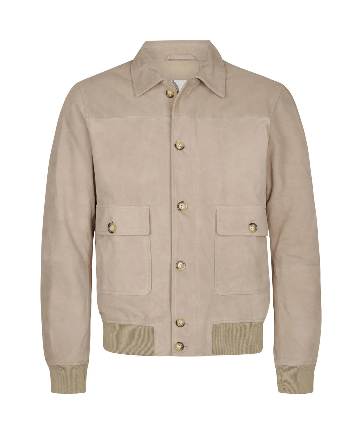 Bomberjacke aus Leder