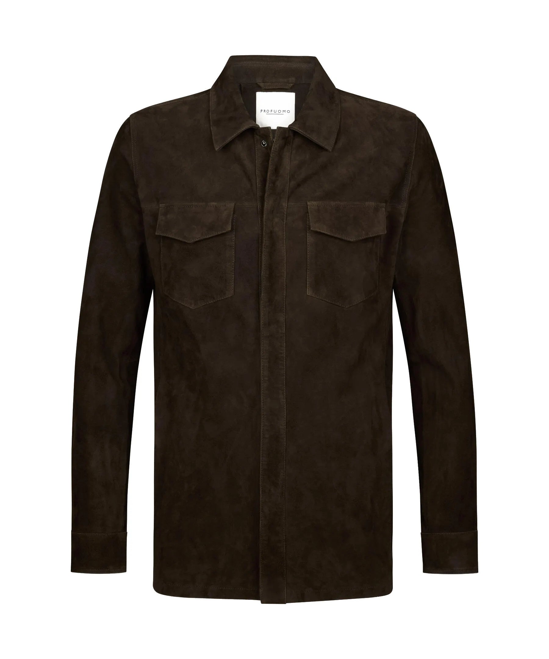 Overshirt aus Leder