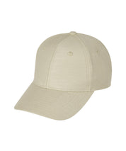 Cap aus Leinenmix
