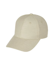 Cap aus Leinenmix