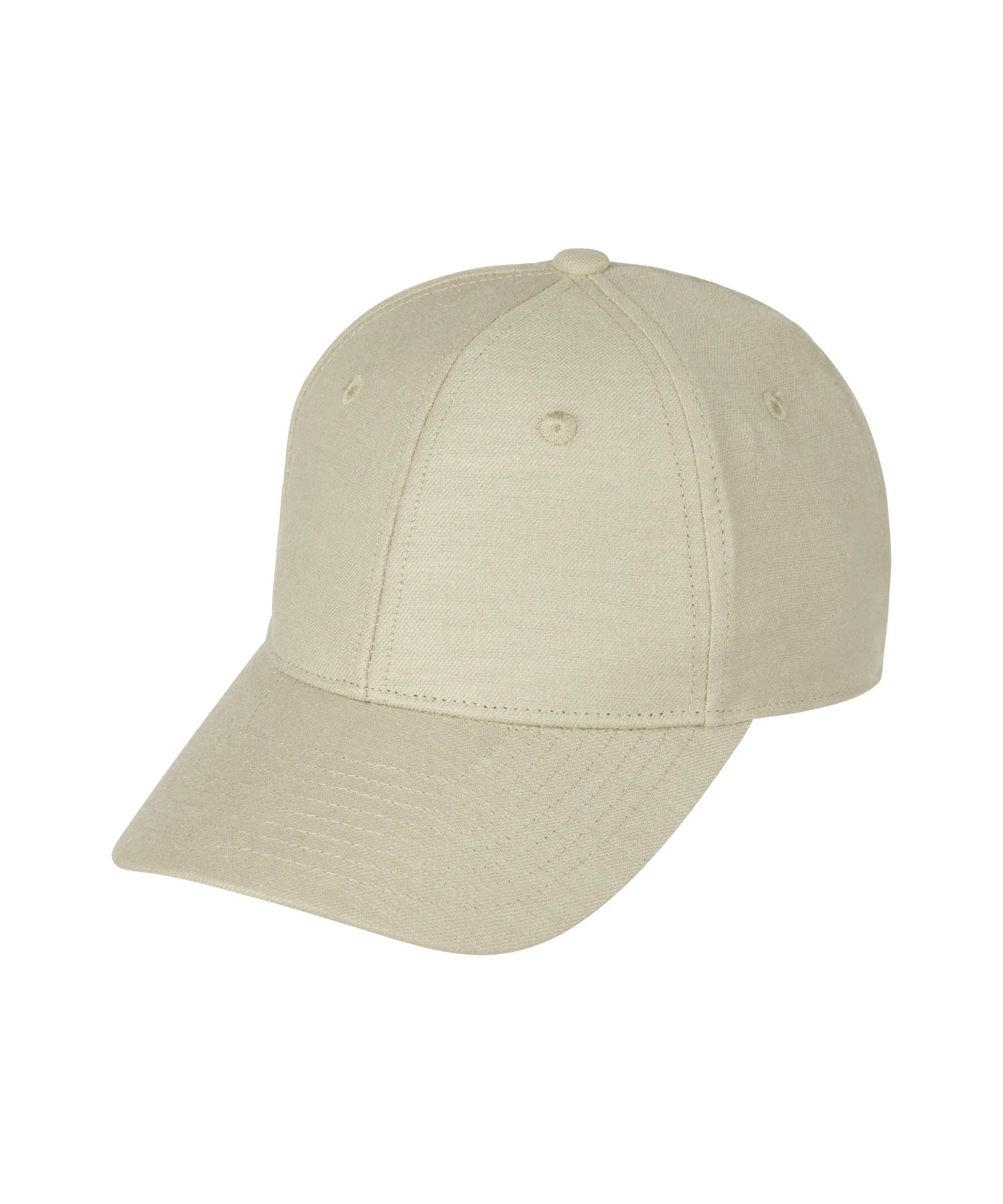 Cap aus Leinenmix
