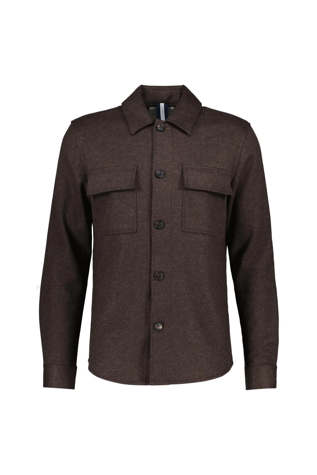 Overshirt aus Wollmix