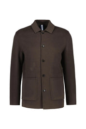 Overshirt aus Wolle