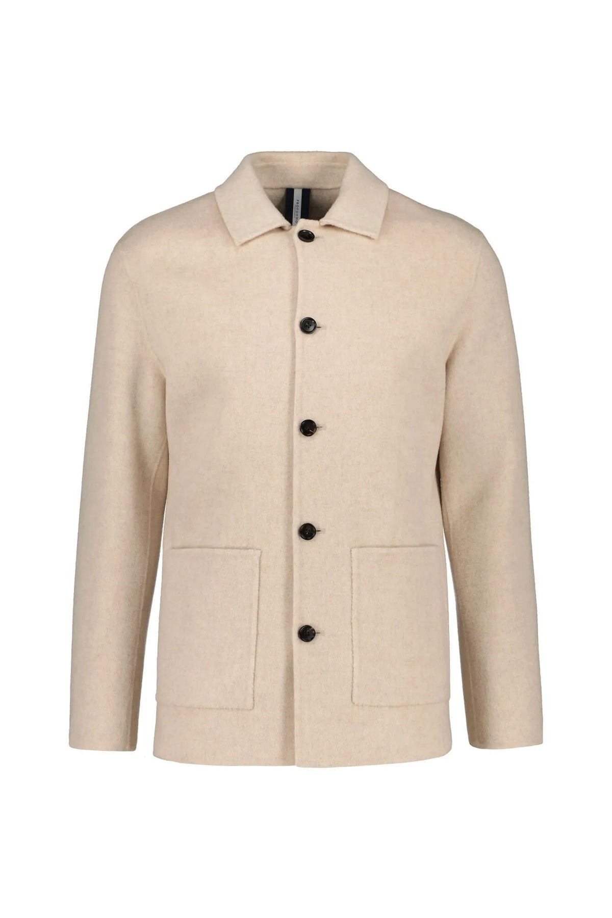 Overshirt aus Wolle