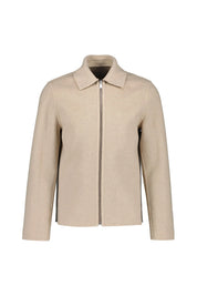 Overshirt reversible aus Wolle